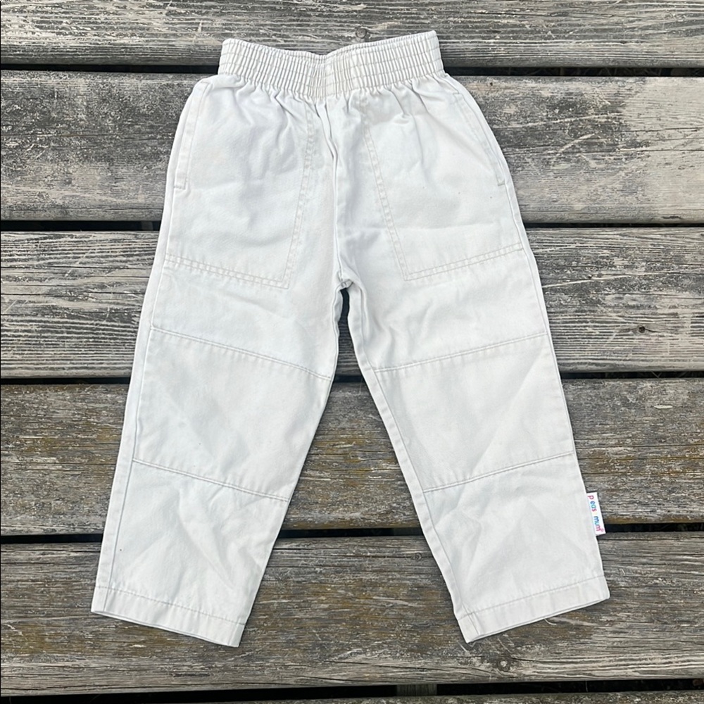 Vintage Please Mum Kids Elastic Waist Pants XS Made in Canada 🇨🇦